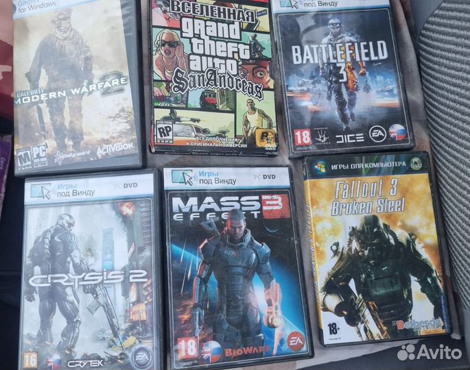 Игры для пк на дисках