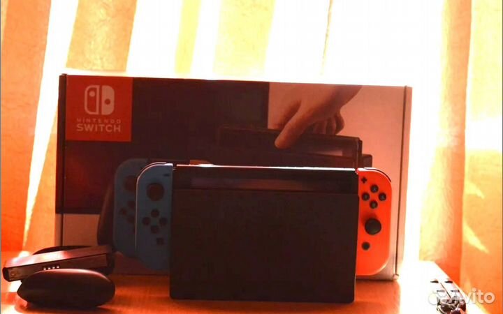 Nintendo Switch 128gb + 60 игр