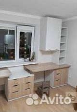 Рабочая зона со шкафом