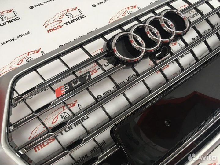 Решётка на Audi Q7 15-н.в SQ7 Стиль 1