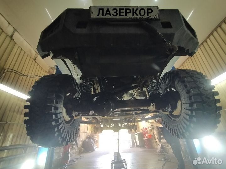 Антикоррозийная обработка рамных внедорожников