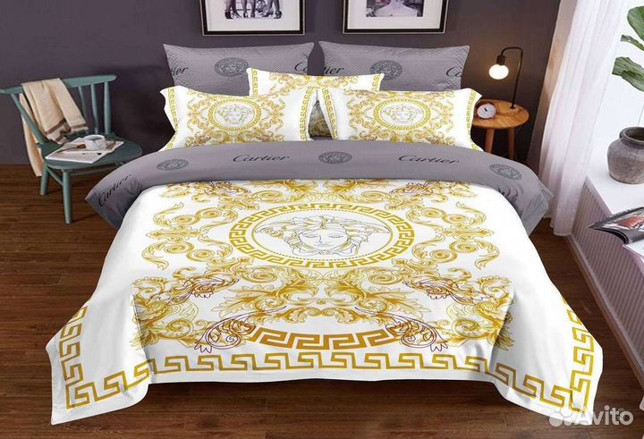 Постельное белье евро новое