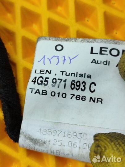 Проводка двери задняя левая Audi A6 C7 2.8 2012