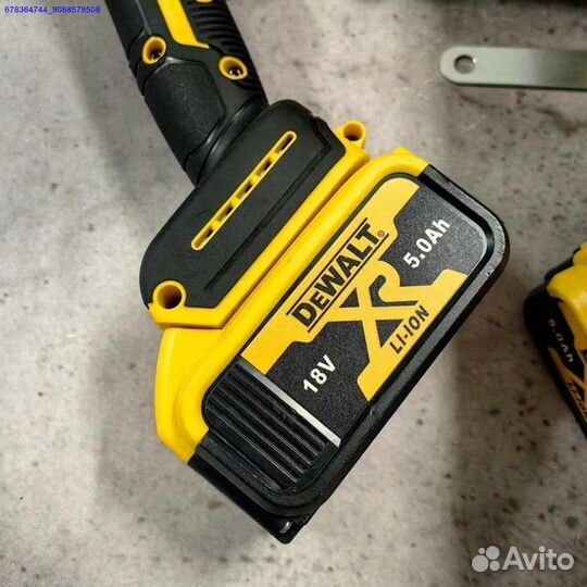 Болгарка ушм dewalt аккумуляторная 125 мм 2 аккум