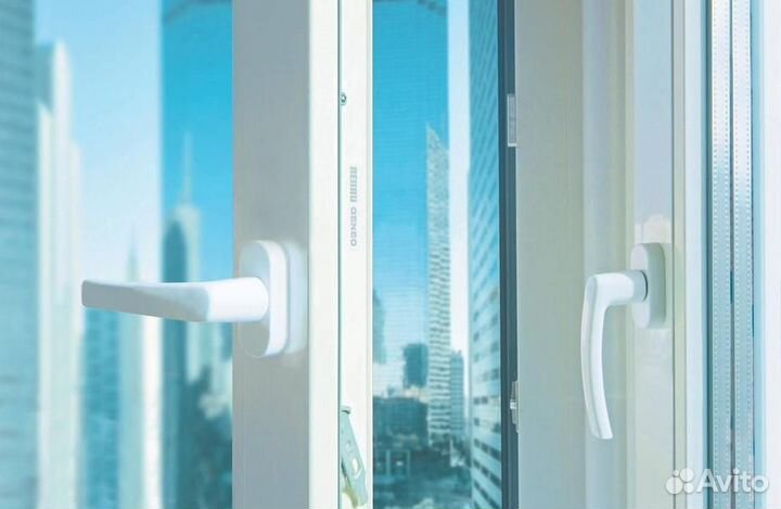 Окна пластиковые новые установка