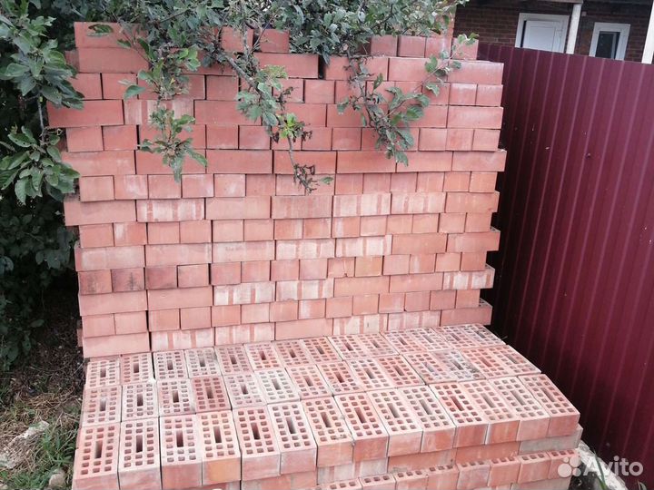 Кирпич красный облицовочный