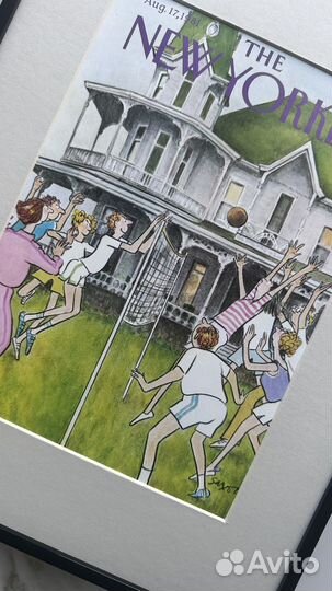 Обложка журнала The New Yorker от 17 августа 1981