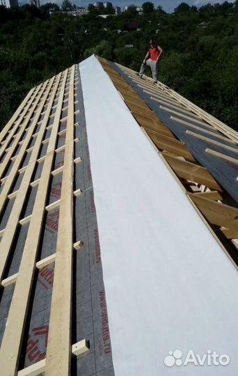 Крыша кровельные работы