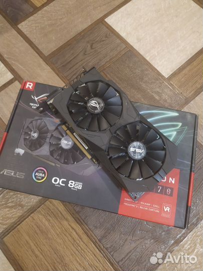 Видеокарта Asus RX 570 Srix 8 Gb