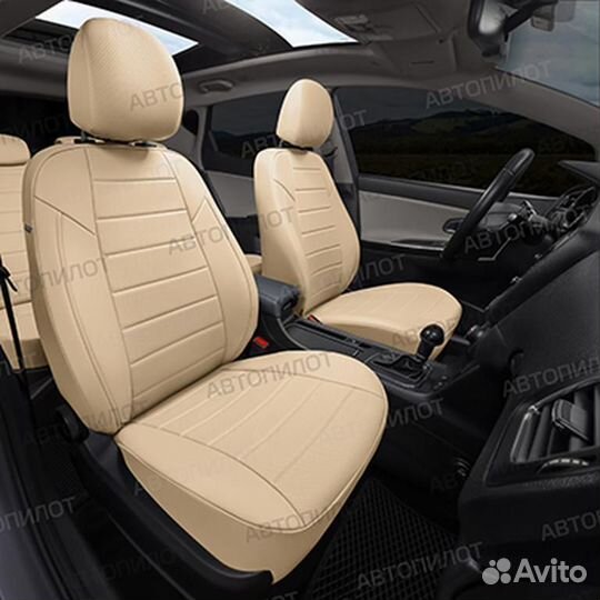 Авточехол экокожа-классика для BMW 3 F30 2011-2020