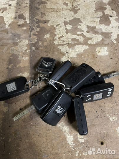 Ключ на citroen c4