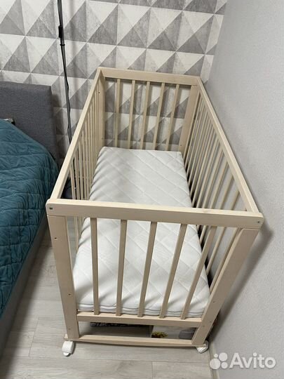 Детская кровать для малышей до 3-ёх лет