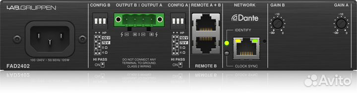 Усилитель Lab.gruppen FAD2402
