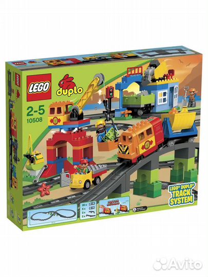 Lego duplo 10508 (большой поезд)
