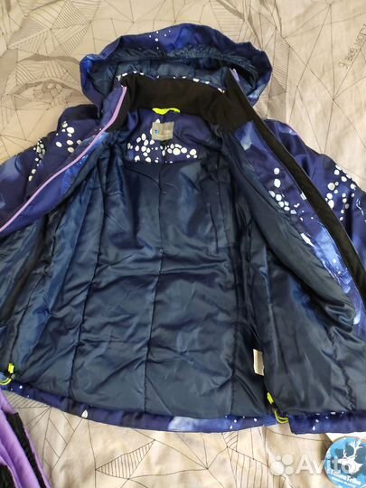 Зимний костюм для девочки 128