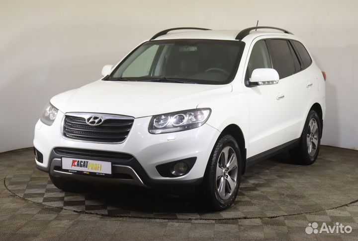 Hyundai Santa Fe 2.2 AT, 2011, 204 734 км