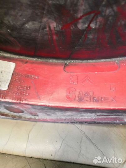 Фонарь задний левый peugeot 407 Универсал