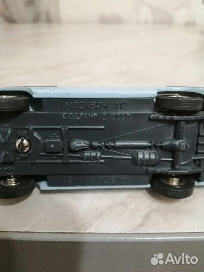 Модель автомобиля сделано в СССР