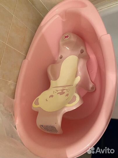 Ванночка и горка для купания