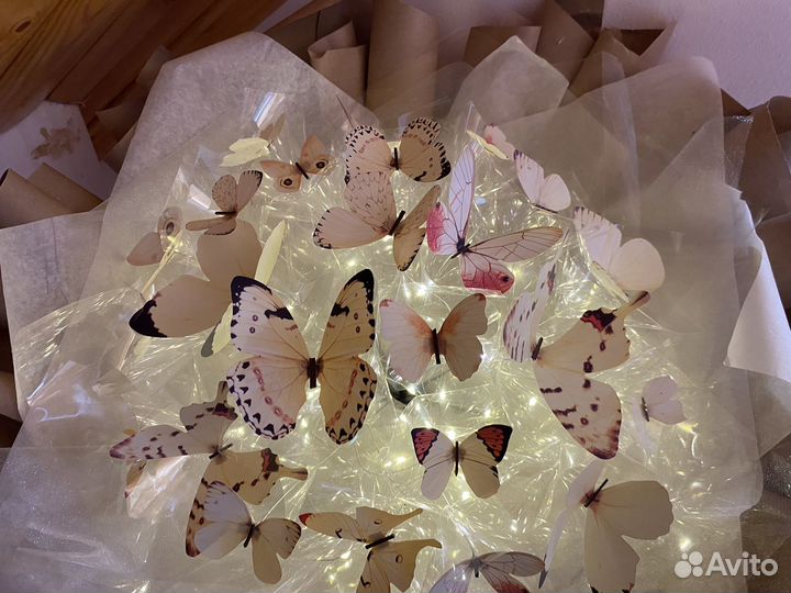 Букеты из бабочек в подарок