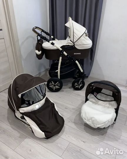 Коляска 3 в 1 sonic