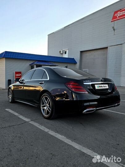 Mercedes-Benz S-класс 2.9 AT, 2018, 81 000 км