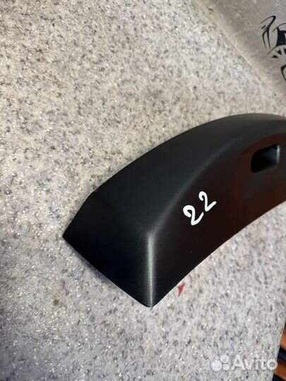 Заглушка рейлинга левая Renault Duster 1