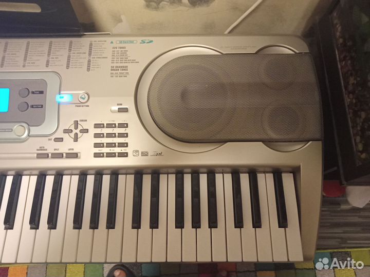 Синтезатор casio wk 3300+ подставка+педаль