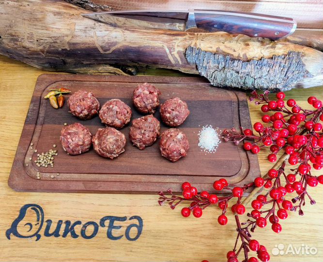 Фрикадельки из кабана