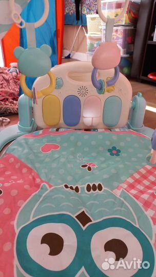 Музыкальный развивающий коврик