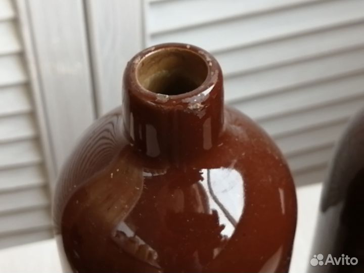 Бутылки керамические от рижского бальзама винтаж