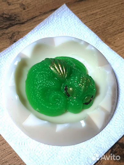 Мыло ручной работы дракон