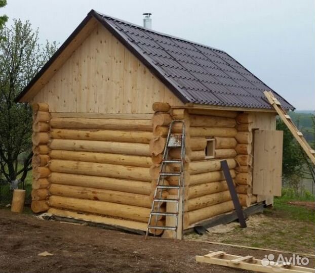 Срубы бань, доставка, установка под ключ