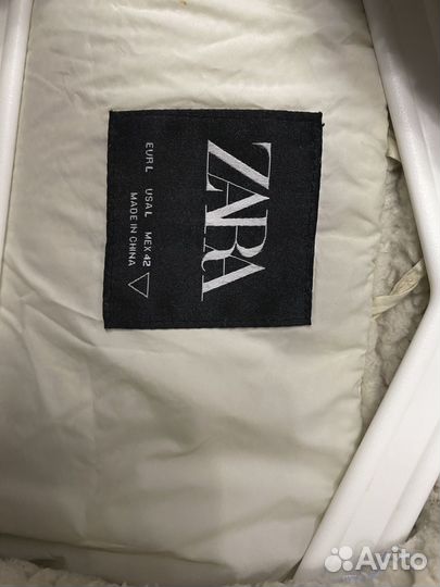 Шуба тедди zara