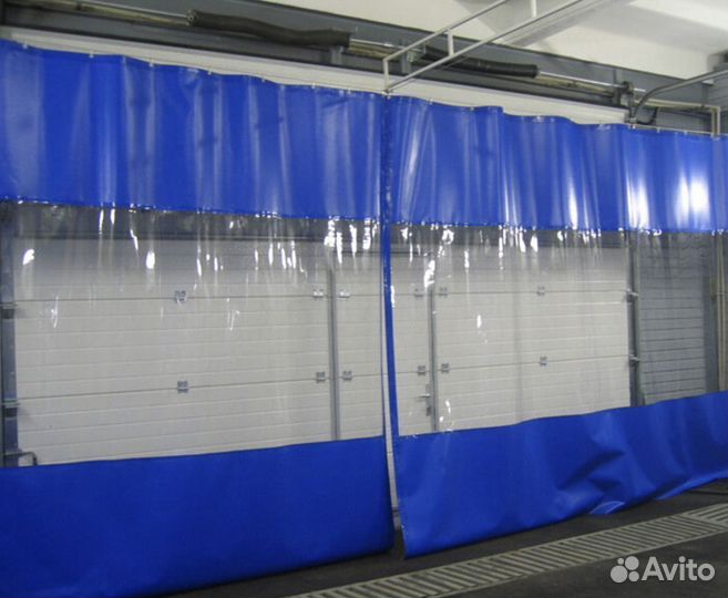 Завесы шторы для автосервиса