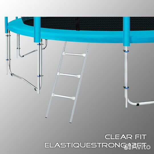 Батут Clear Fit ElastiqueStrong 12ft