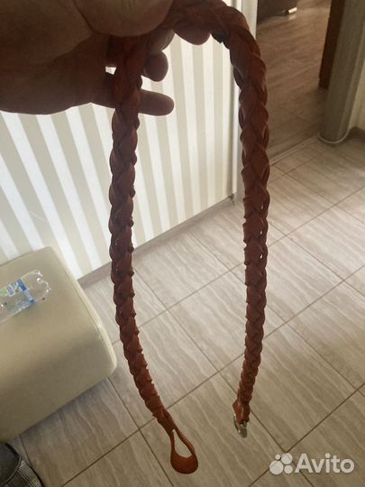 Поводок для собак кожаный