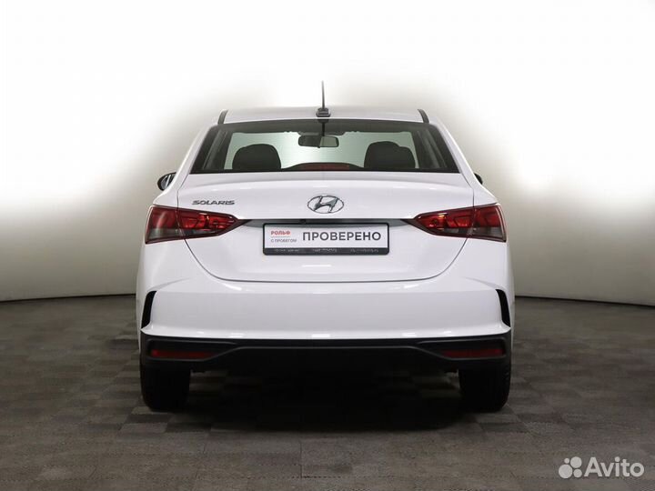 Hyundai Solaris 1.6 AT, 2021, 7 420 км