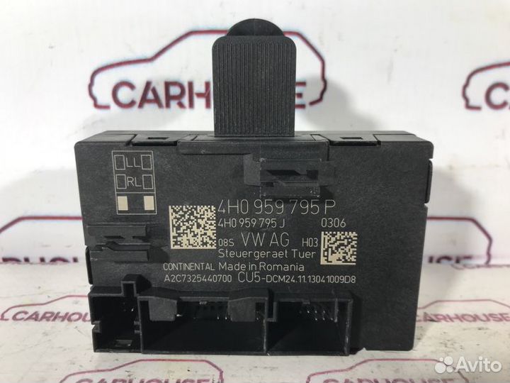 Блок управления дверьми задний правый Audi Q7 4.2