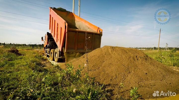 Песок сеяный от 100м3 оперативная доставка