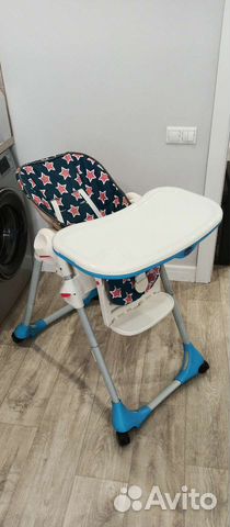 Стульчик для кормления chicco polly easy