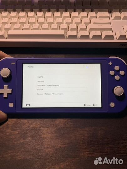 Nintendo switch lite + чехол