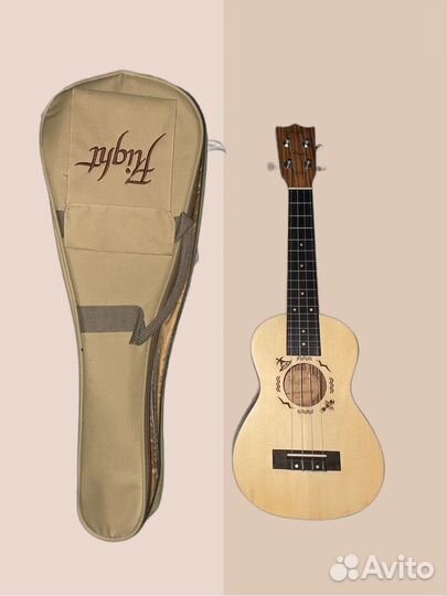 Укулеле flight duc 325 sp/zeb + чехол и аксессуары