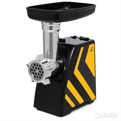 Мясорубка Kitfort KT-2101-3 оранжевый черный