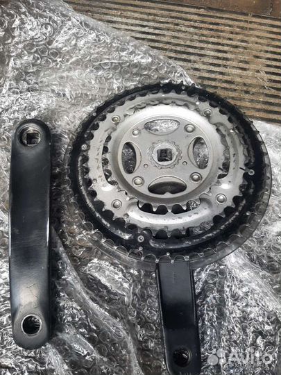 Шатуны для велосипеда rs contour cистема