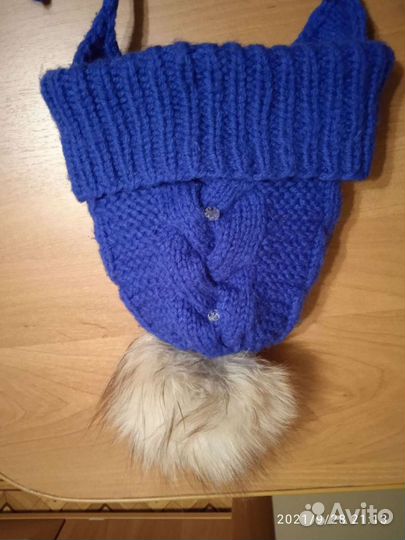 Шапка зимняя детская