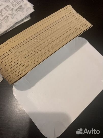 Упаковка одноразовая, посуда одноразовая, крафт