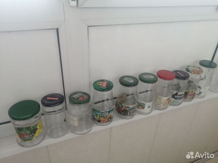 Банки стеклянные 350-500 мл