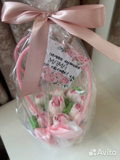 Букет из зефира