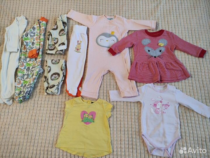 Пакет одежды для девочки 0-1 год (56-80)